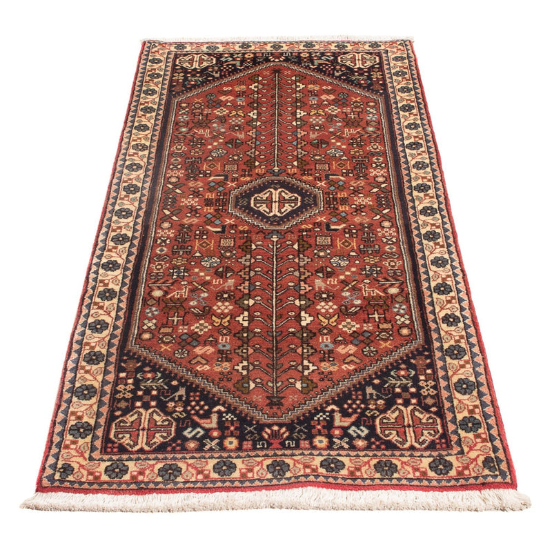 Tapis persan - Nomadic - 148 x 64 cm - rouge