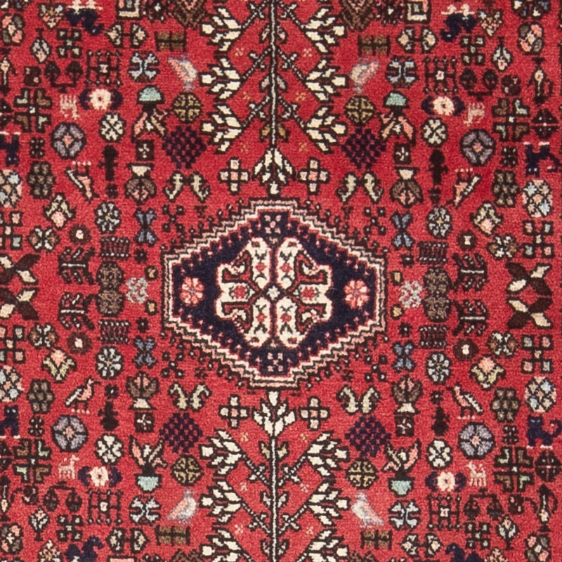Tapis de couloir Tapis persan - Nomadic - 156 x 63 cm - rouge