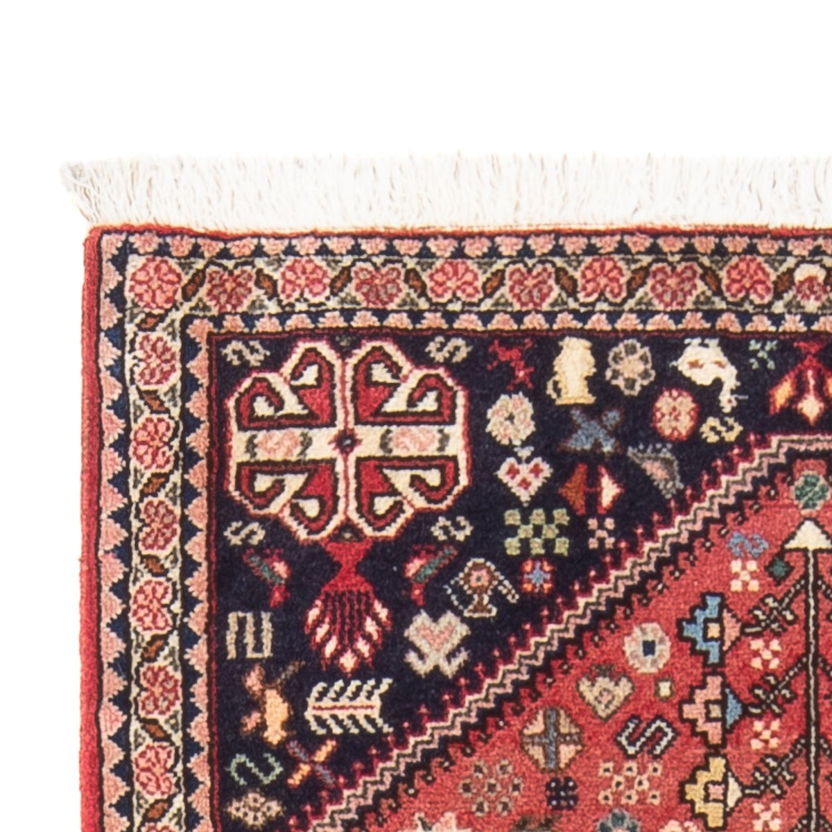 Tapis persan - Nomadic - 150 x 72 cm - rouge