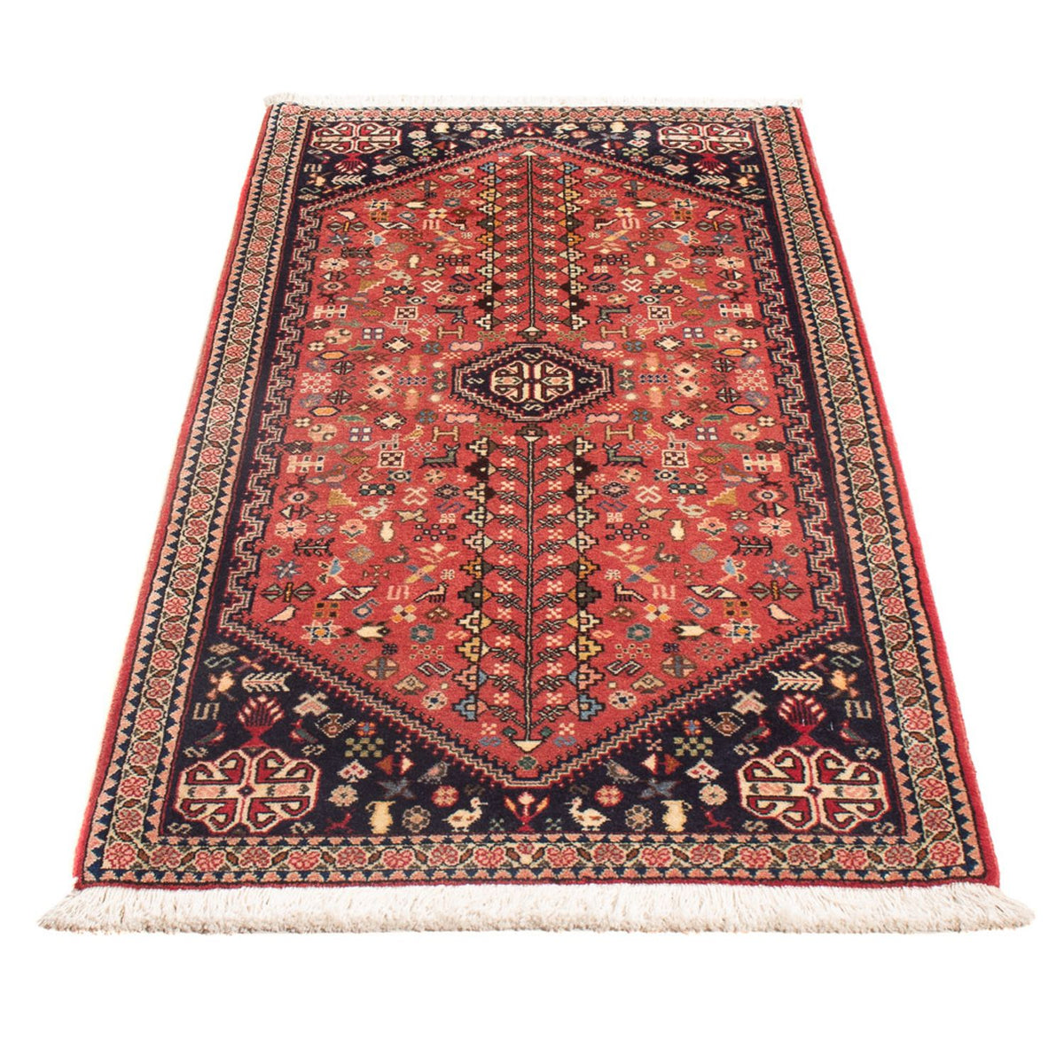 Tapis persan - Nomadic - 150 x 72 cm - rouge