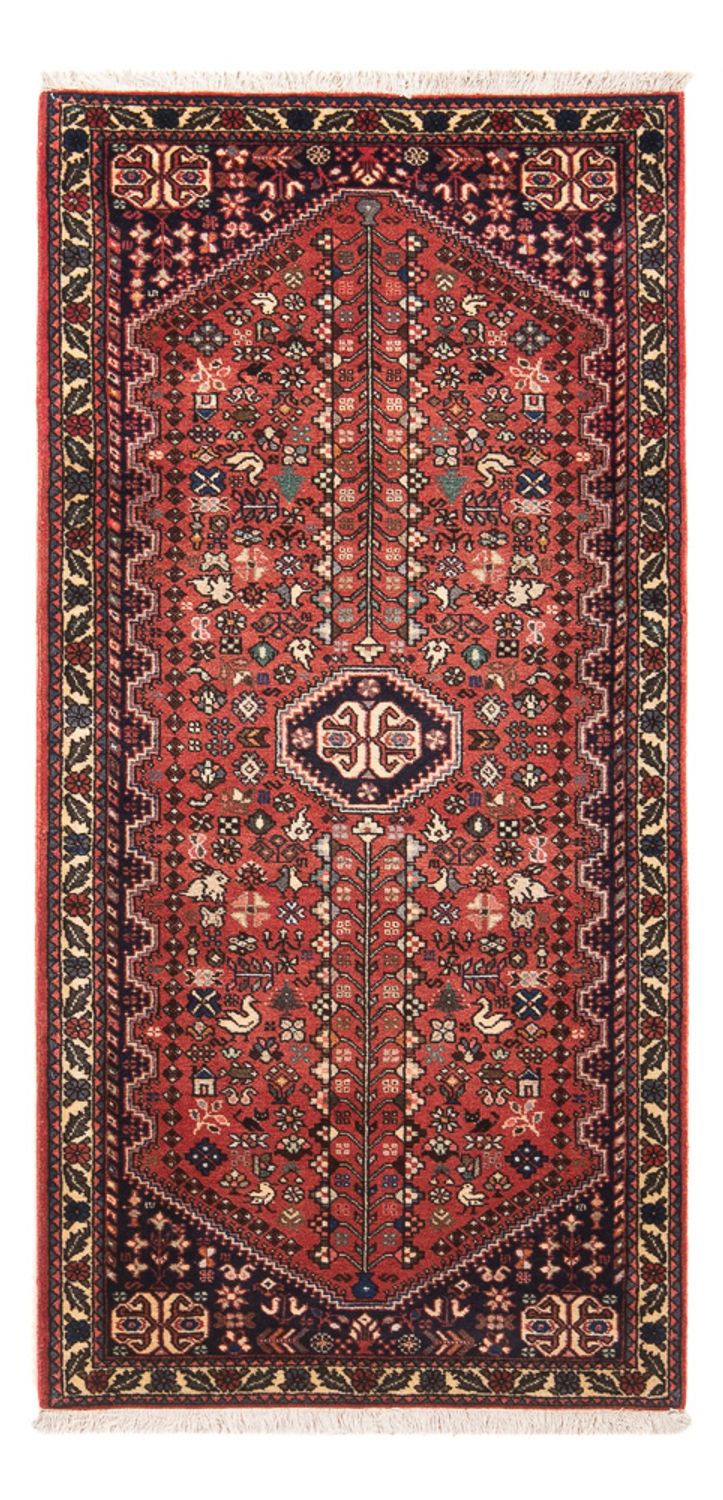 Tapis de couloir Tapis persan - Nomadic - 155 x 67 cm - rouge