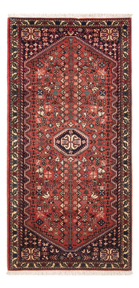 Tapis de couloir Tapis persan - Nomadic - 155 x 67 cm - rouge