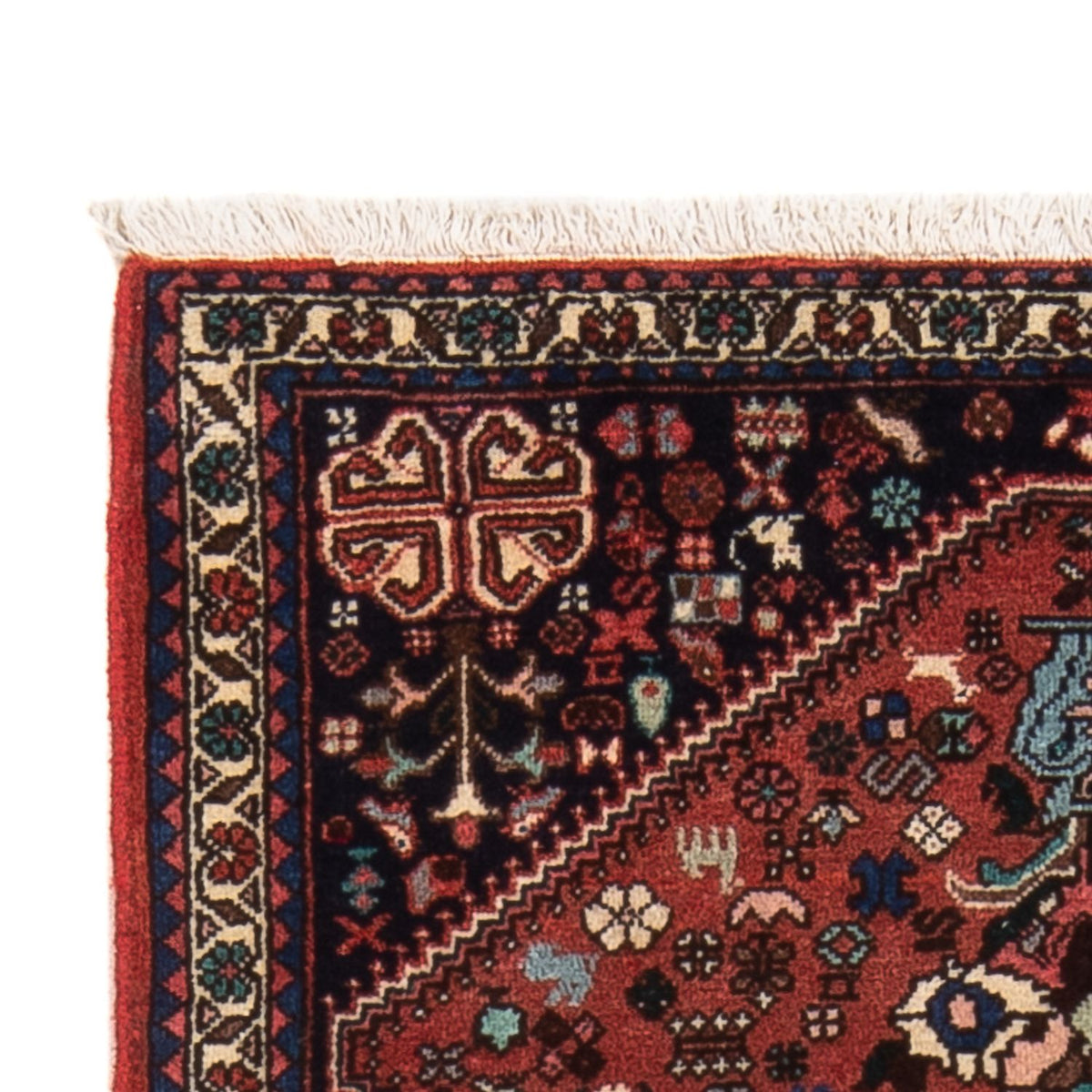 Tapis persan - Nomadic - 147 x 75 cm - rouge