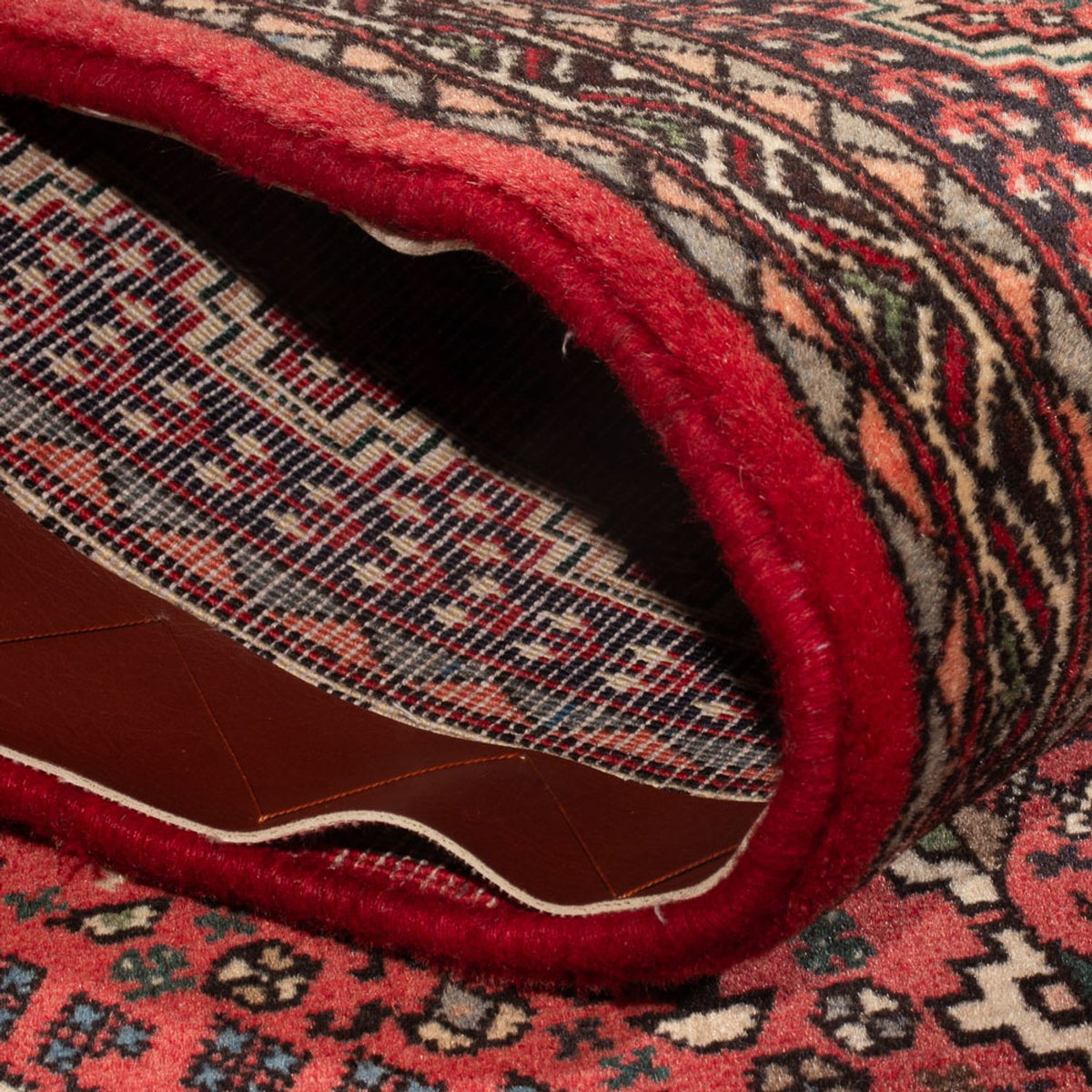 Tapis de couloir Tapis persan - Nomadic - 155 x 70 cm - rouge