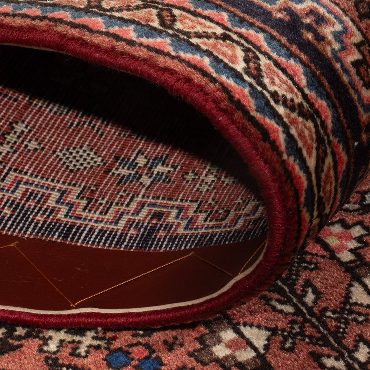 Tapis de couloir Tapis persan - Nomadic - 158 x 66 cm - rouge