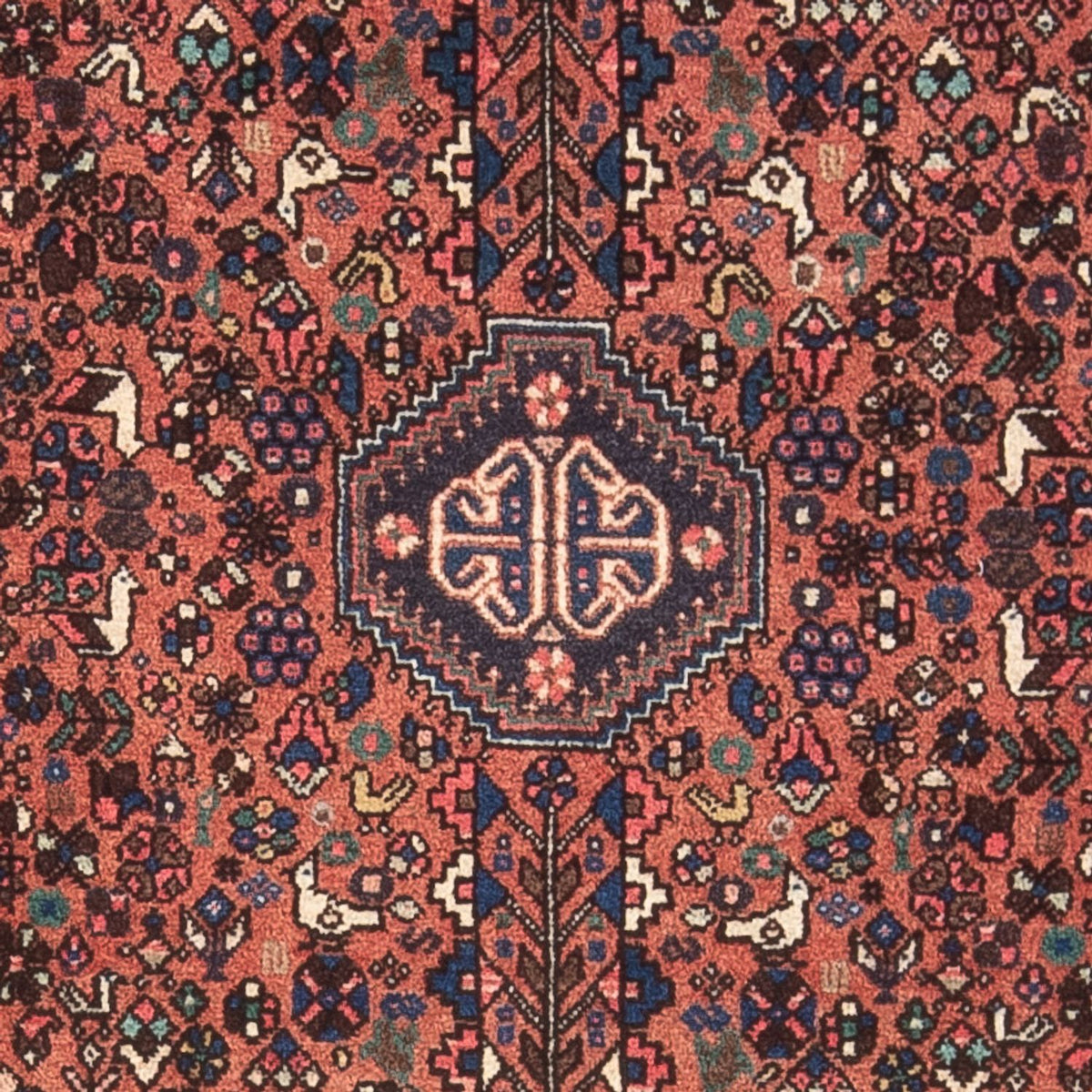 Tapis de couloir Tapis persan - Nomadic - 155 x 73 cm - rouge