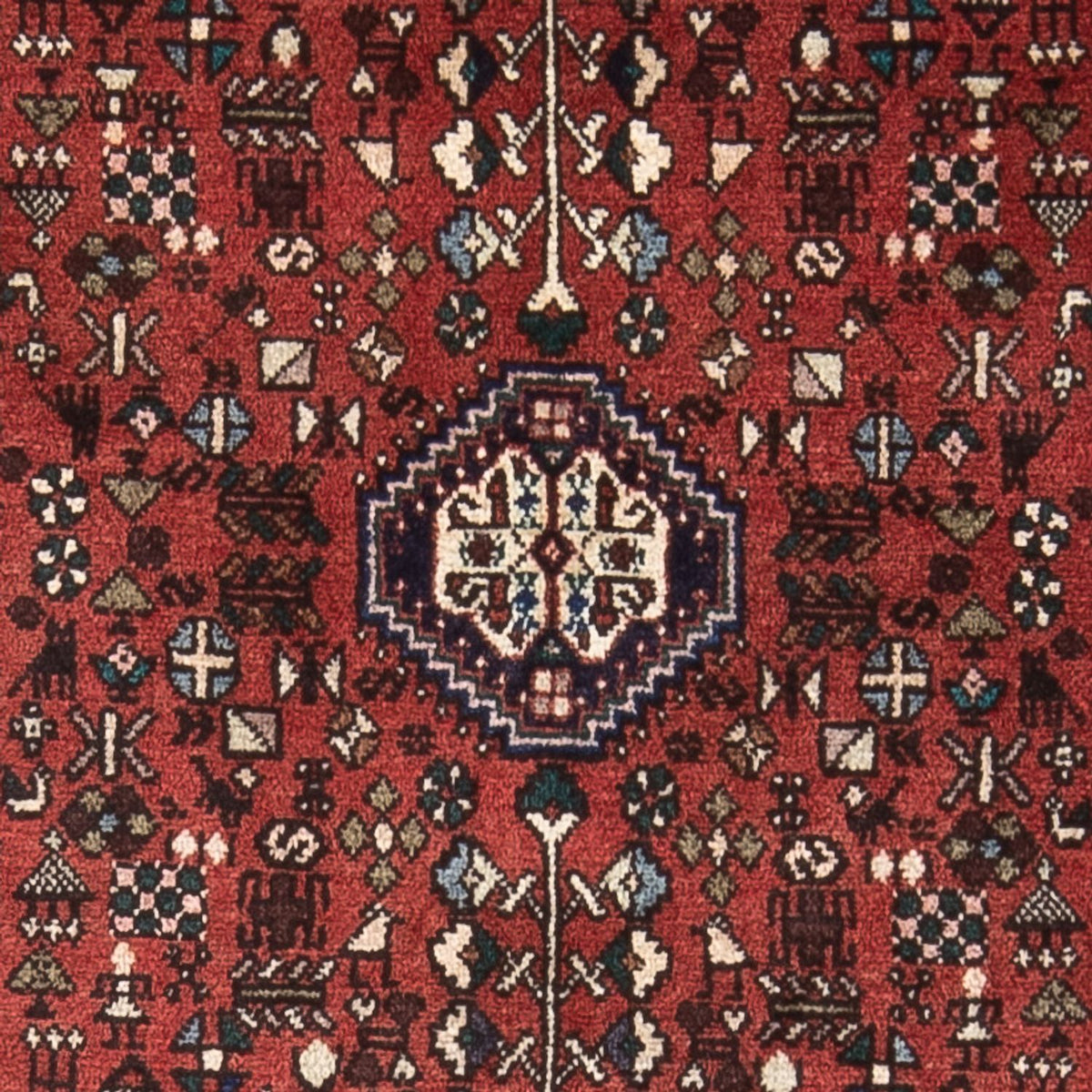 Tapis persan - Nomadic - 153 x 66 cm - rouge