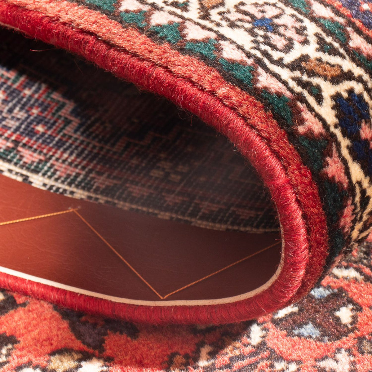 Tapis persan - Nomadic - 153 x 66 cm - rouge