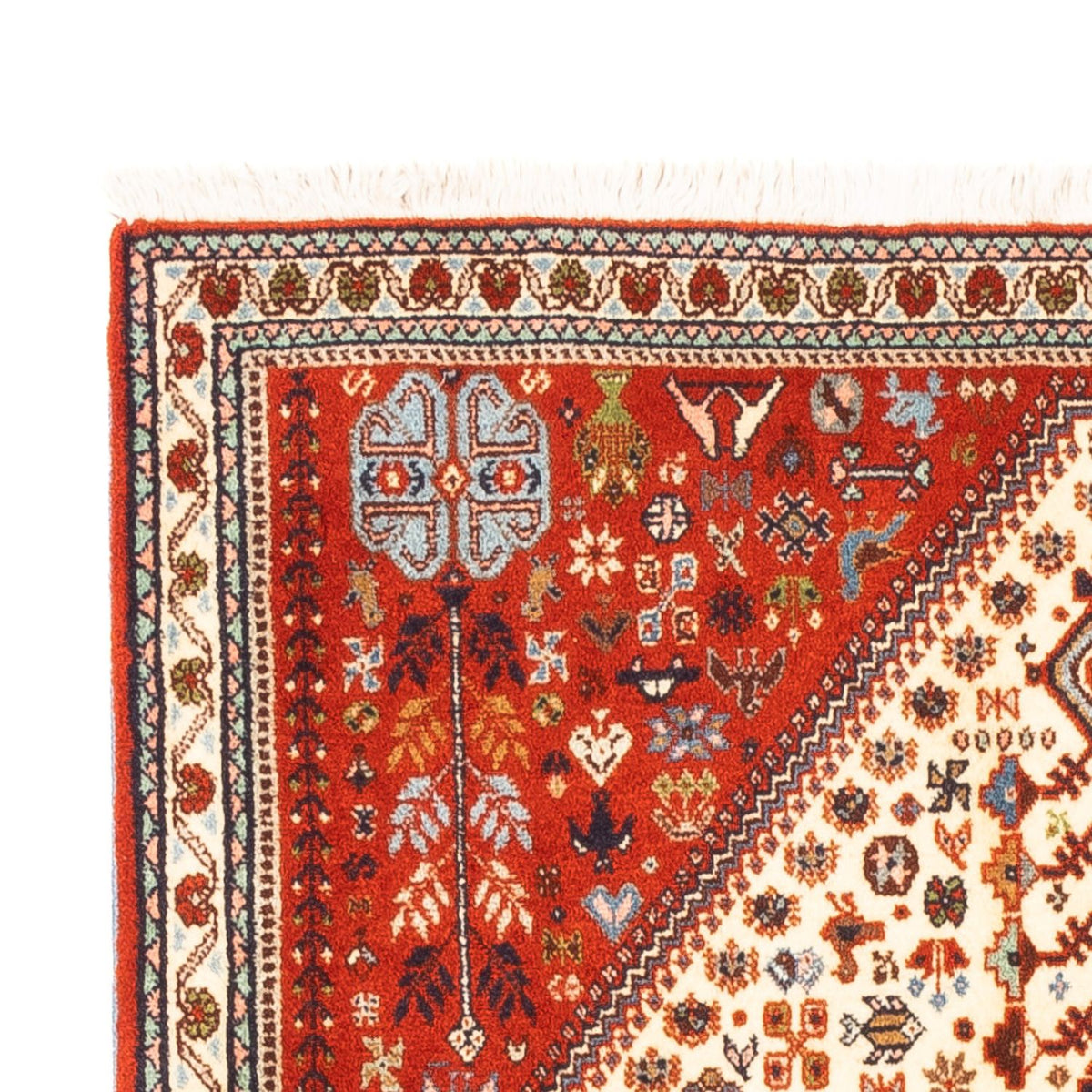 Tapis persan - Nomadic - 150 x 100 cm - beige