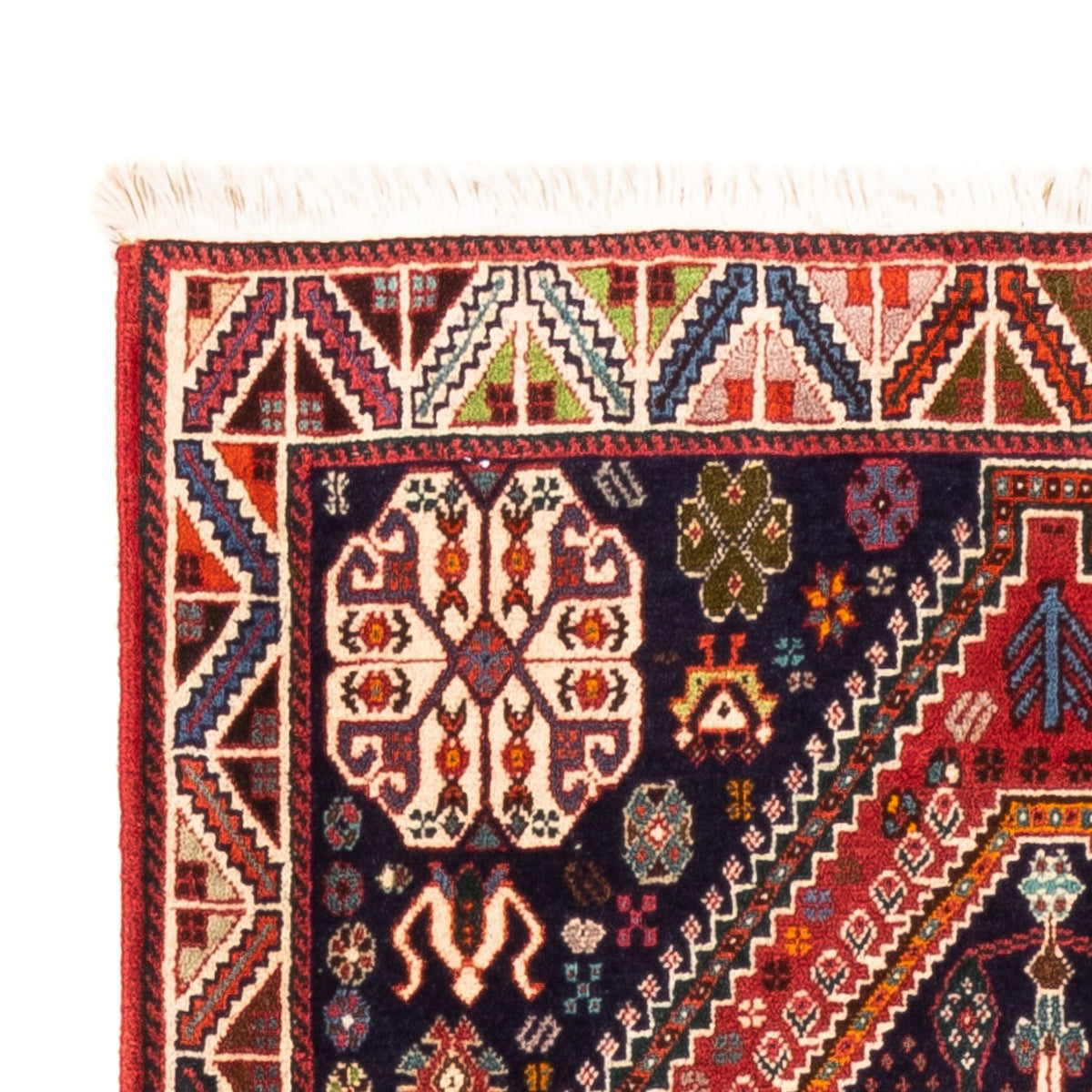 Tapis de couloir Tapis persan - Nomadic - 200 x 84 cm - rouille