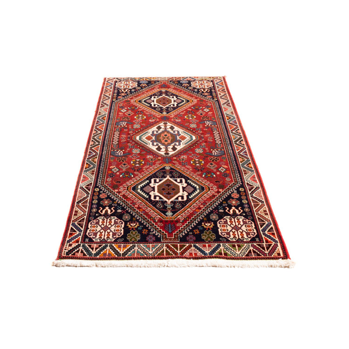 Tapis de couloir Tapis persan - Nomadic - 200 x 84 cm - rouille