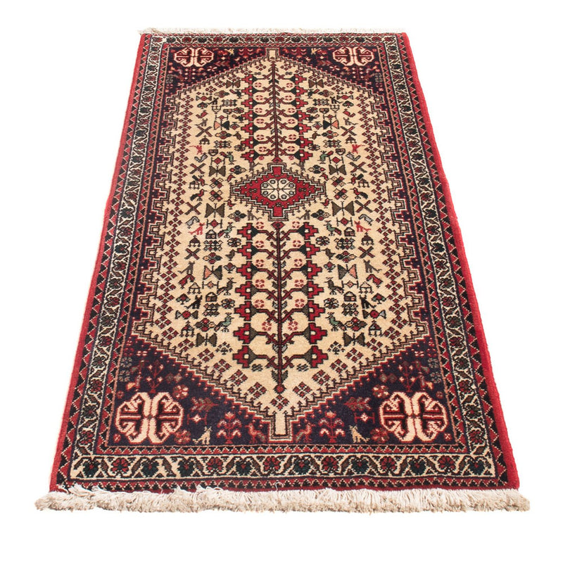 Tapis persan - Nomadic - 150 x 60 cm - crème