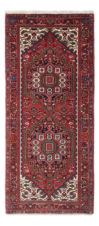 Tapis de couloir Tapis persan - Nomadic - 154 x 65 cm - rouge