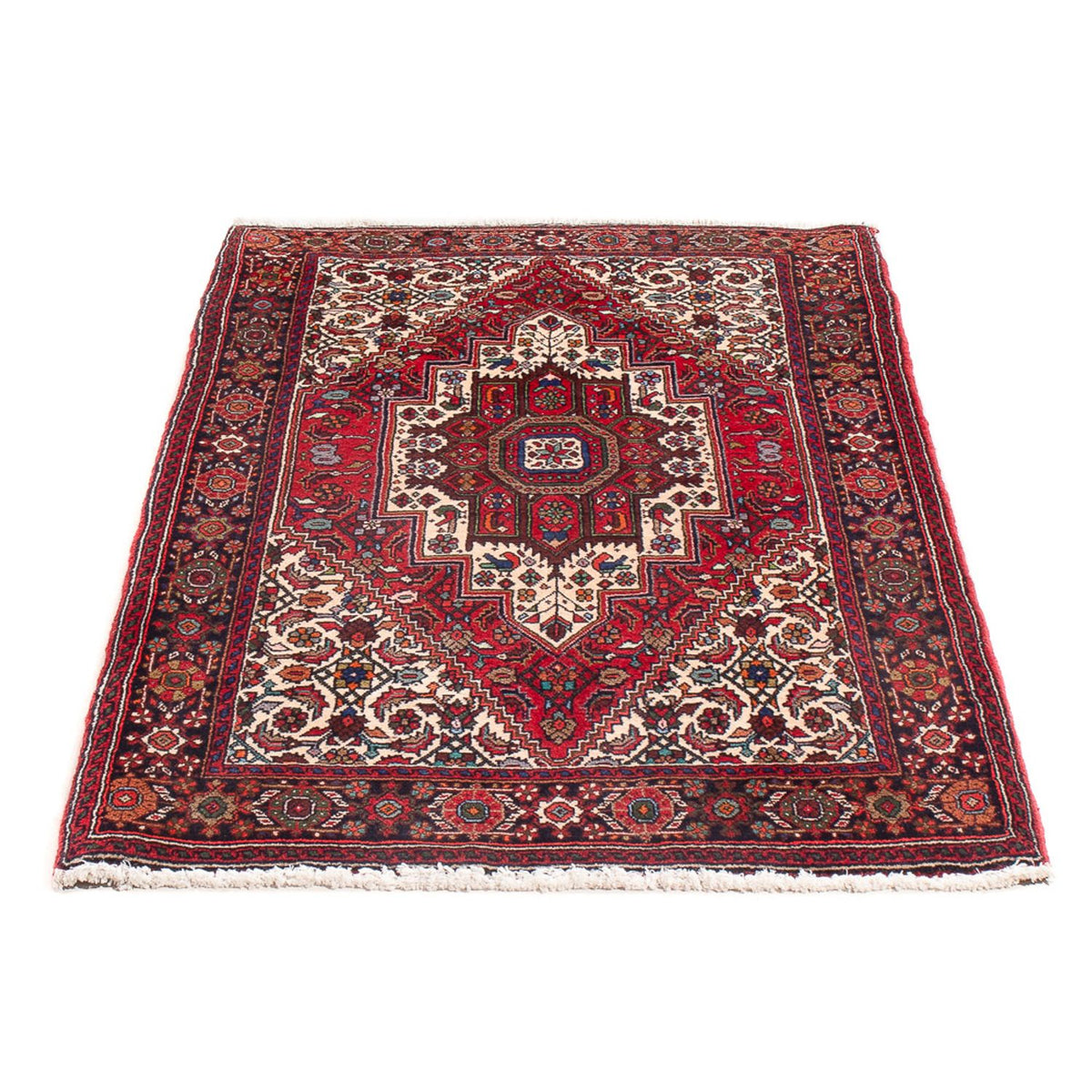 Tapis persan - Nomadic - 132 x 81 cm - crème