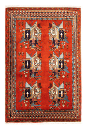Tapis persan - Nomadic - 165 x 115 cm - rouge