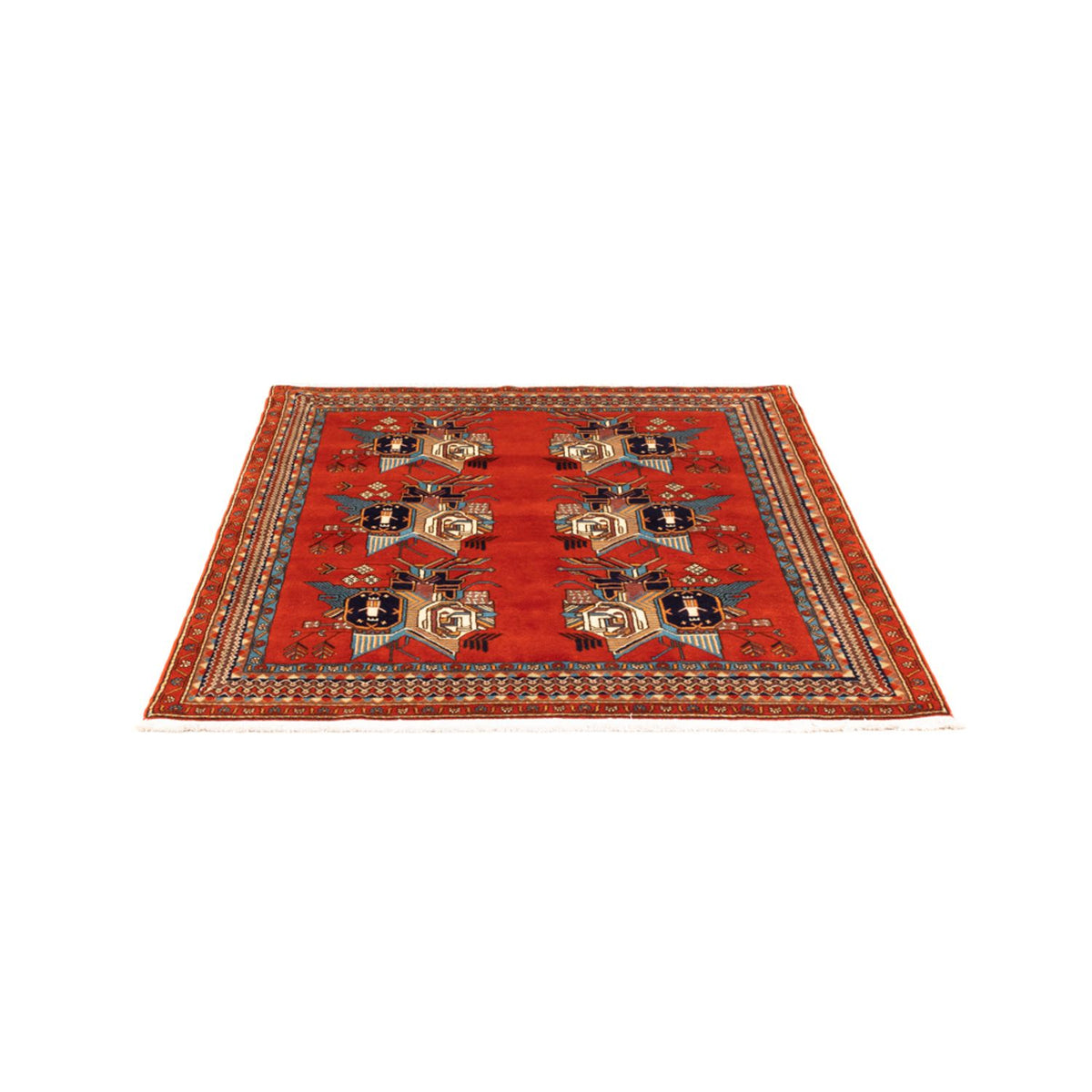 Tapis persan - Nomadic - 165 x 115 cm - rouge