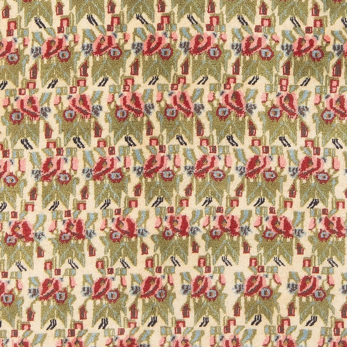 Tapis persan - Nomadic - 213 x 138 cm - vert clair