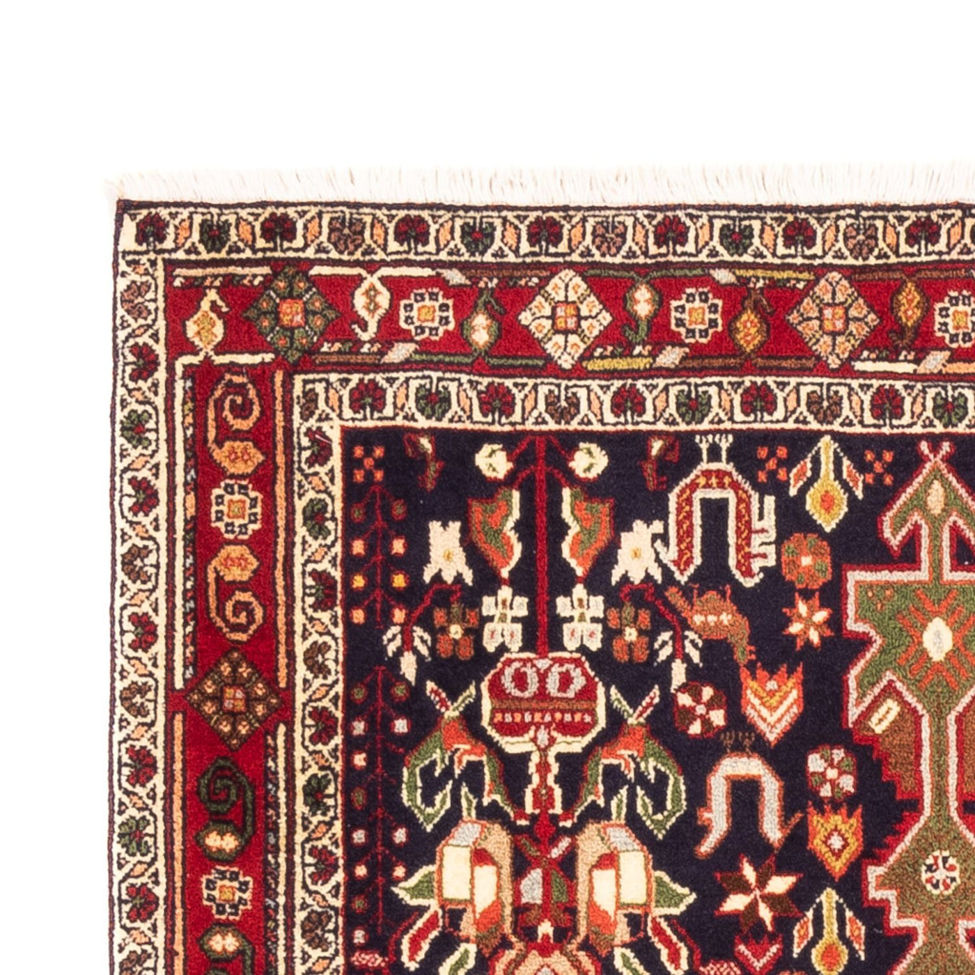 Afshar Sirjan Tapis 154x100cm - Tapis persan