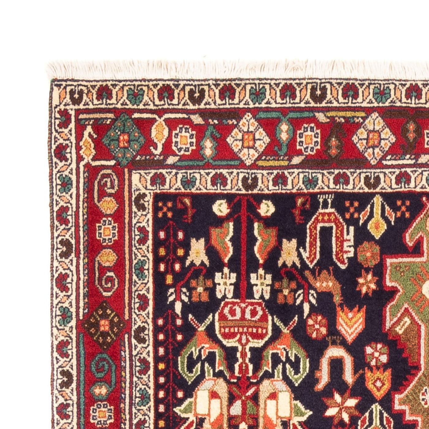 Afshar Sirjan Tapis 155x100cm - Tapis persan