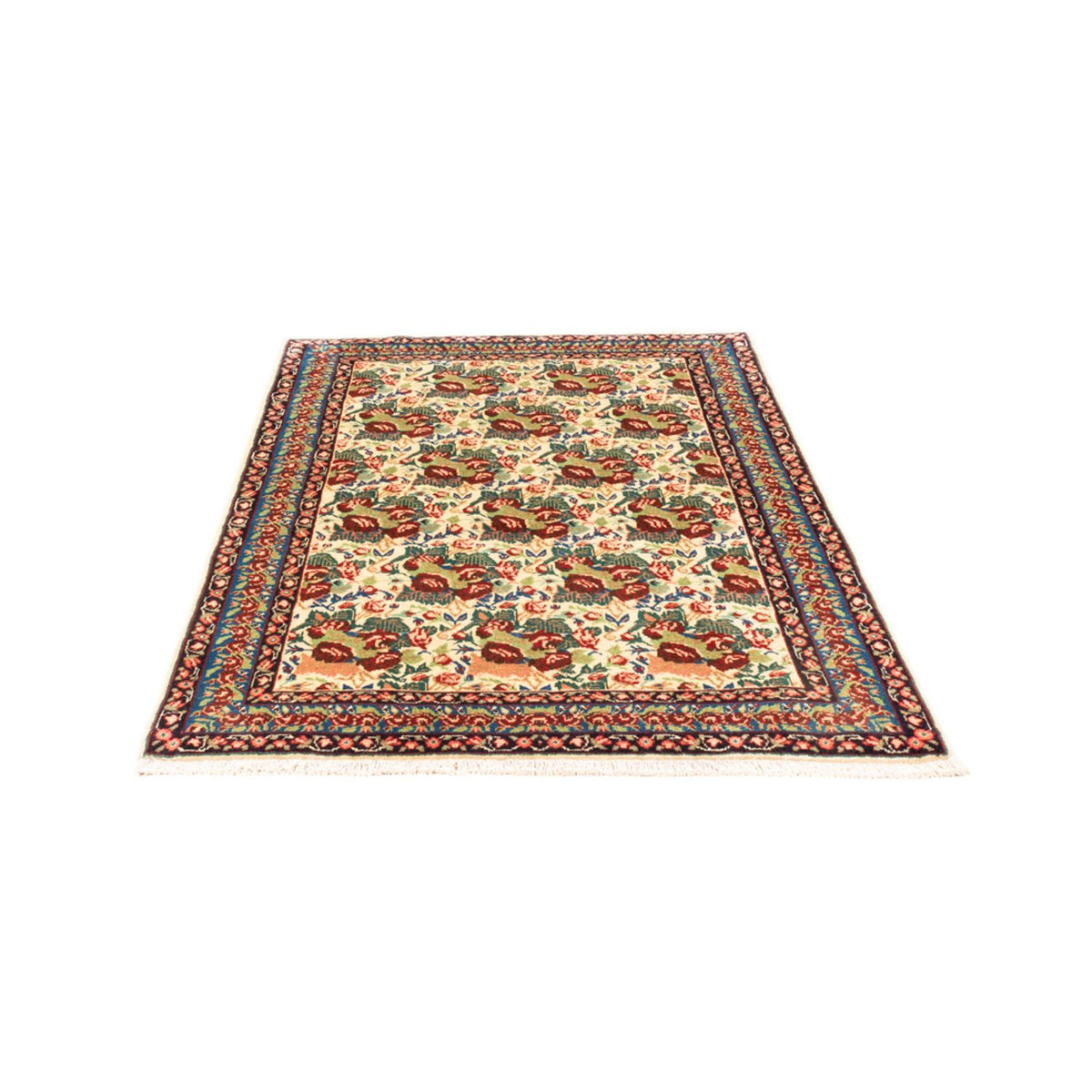 Tapis persan - Nomadic - 147 x 110 cm - crème