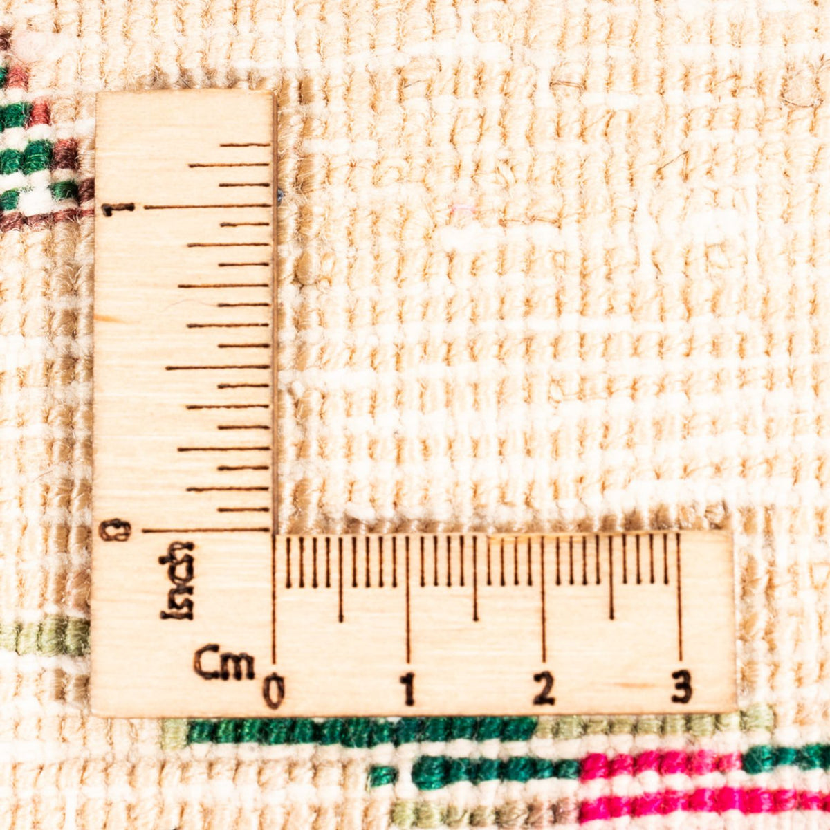 Tapis persan - Nomadic - 145 x 113 cm - crème