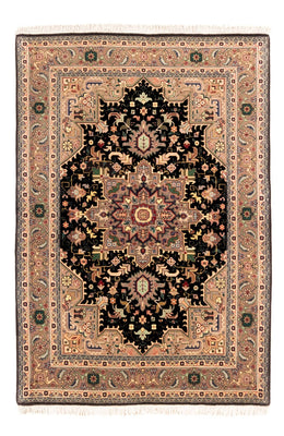 Tapis persan - Nomadic - 146 x 100 cm - bleu foncé