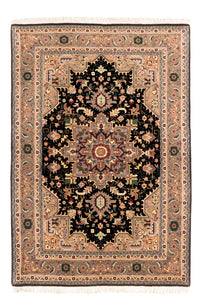 Tapis persan - Nomadic - 146 x 100 cm - bleu foncé