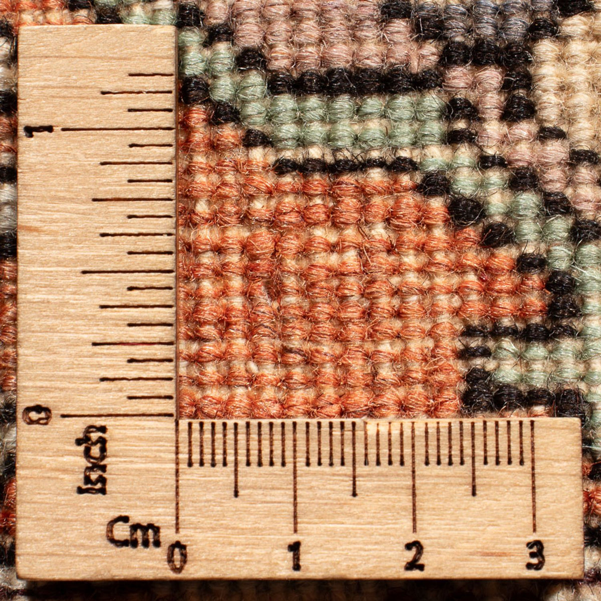 Tapis persan - Nomadic - 89 x 71 cm - orange