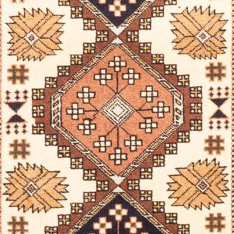 Tapis persan - Nomadic - 148 x 80 cm - crème
