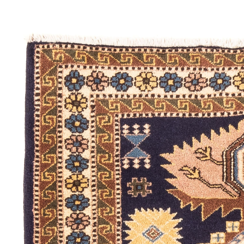 Tapis persan - Nomadic - 145 x 80 cm - bleu foncé