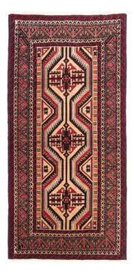 Tapis de couloir Tapis Belutsch - 181 x 94 cm - beige foncé