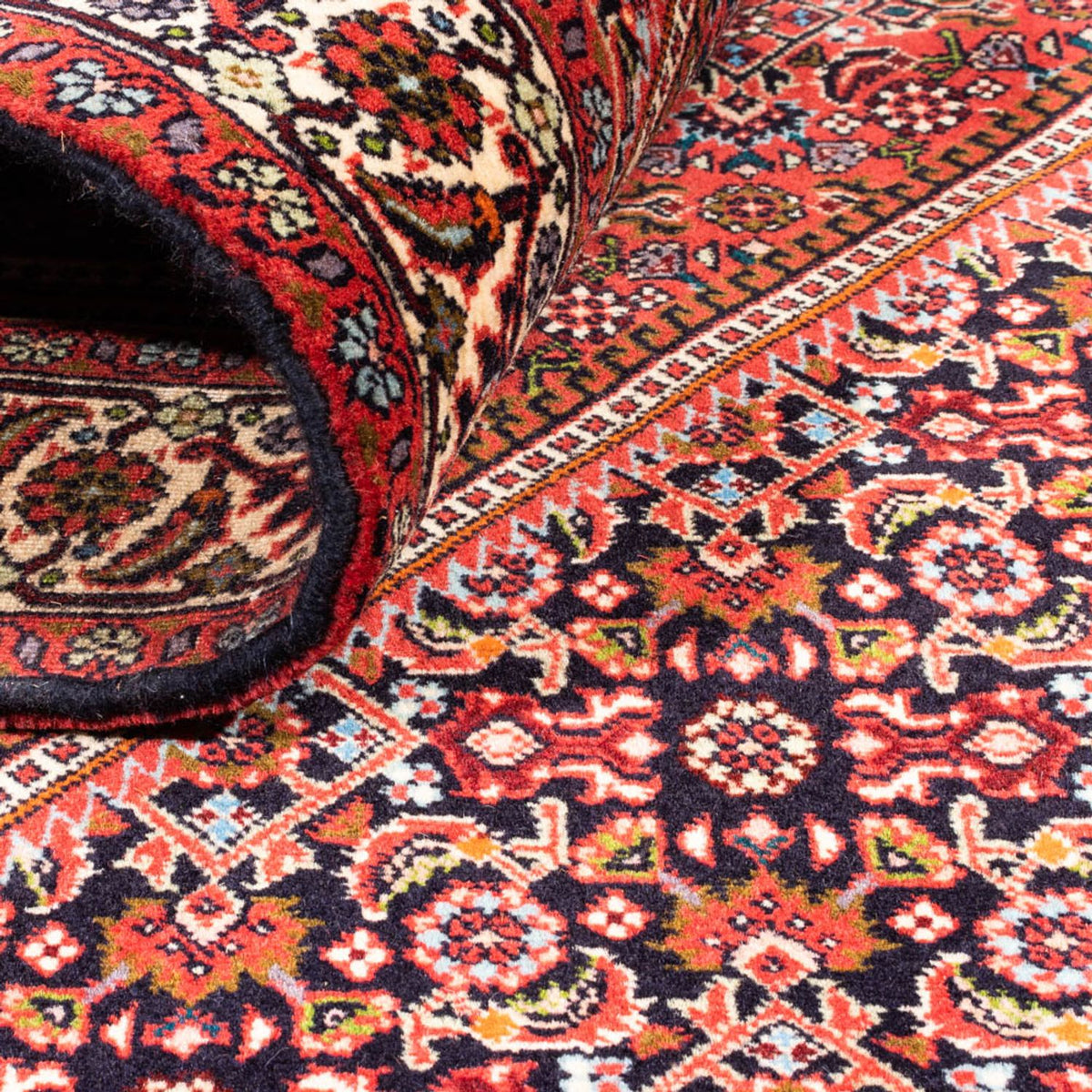 Tapis persan - Bidjar - 175 x 114 cm - rouge