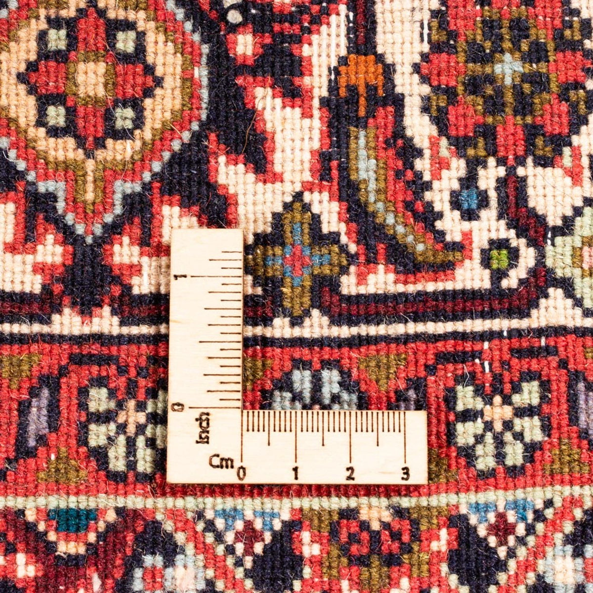 Tapis persan - Bidjar - 175 x 114 cm - rouge