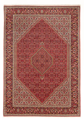 Tapis persan - Bidjar - 290 x 192 cm - rouge