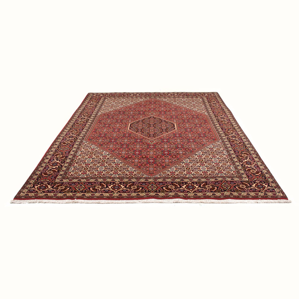 Tapis persan - Bidjar - 300 x 200 cm - rouge
