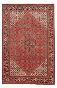 Tapis persan - Bidjar - 298 x 197 cm - rouge