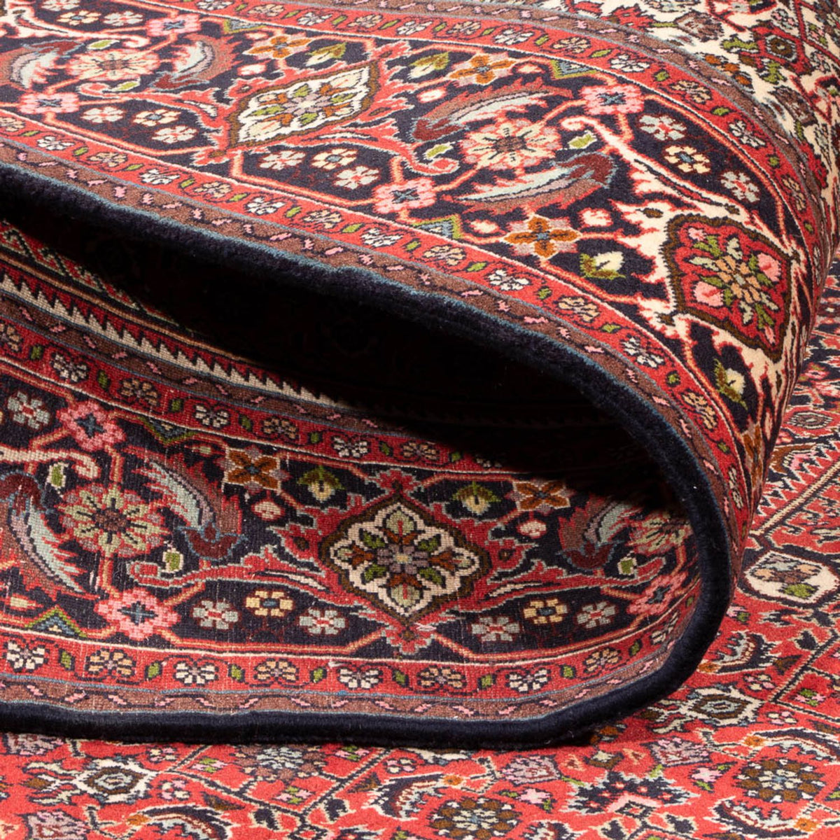 Tapis persan - Bidjar - 298 x 197 cm - rouge