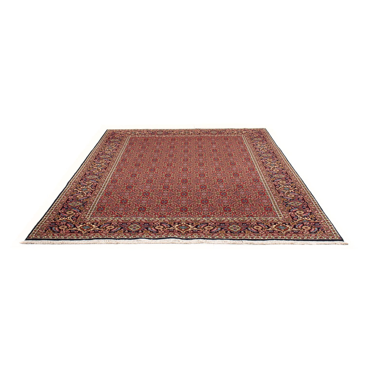 Tapis persan - Bidjar - 290 x 198 cm - rouge