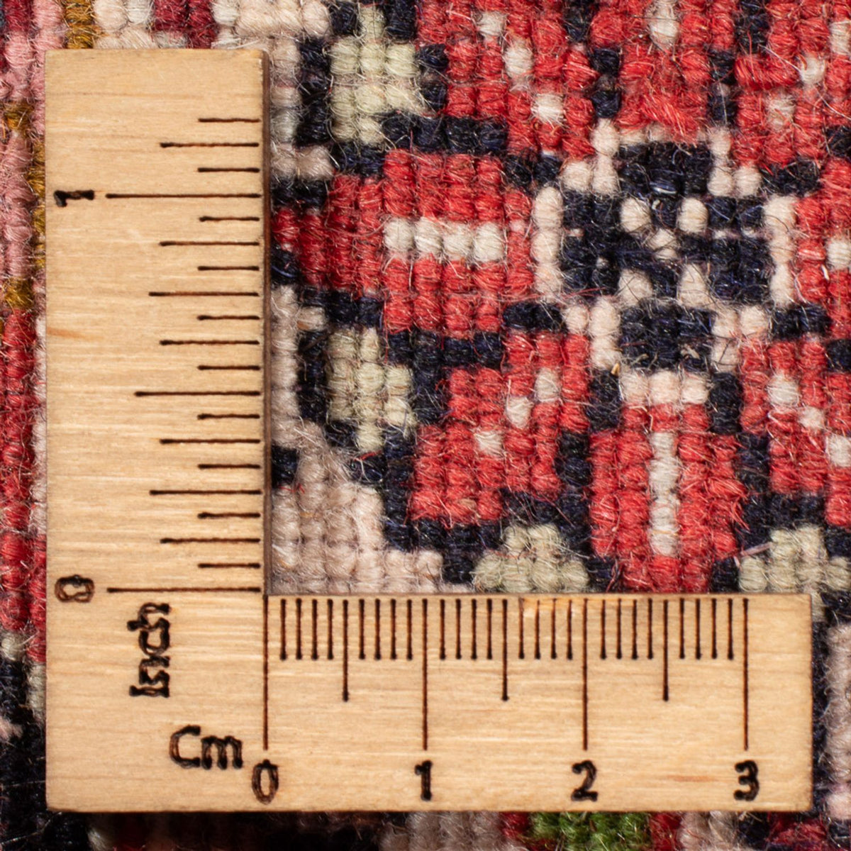 Tapis persan - Bidjar - 300 x 202 cm - rouge