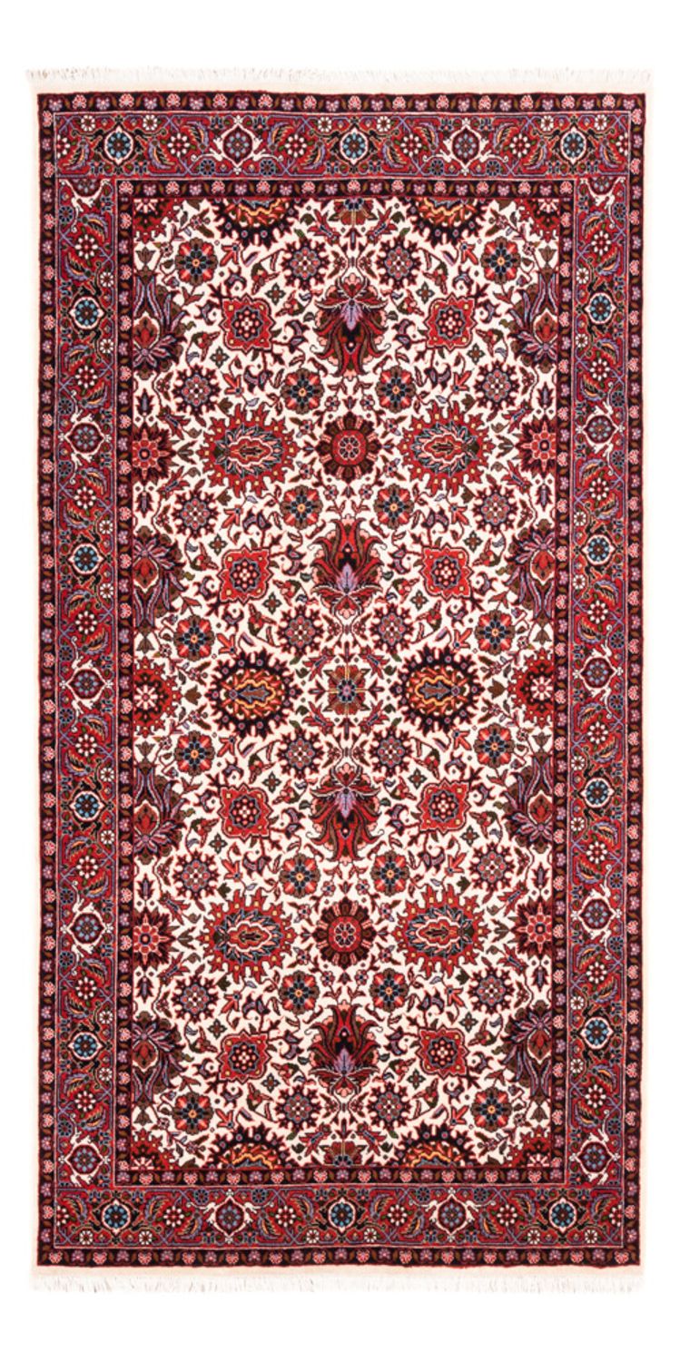 Tapis de couloir Tapis persan - Bidjar - 190 x 106 cm - crème