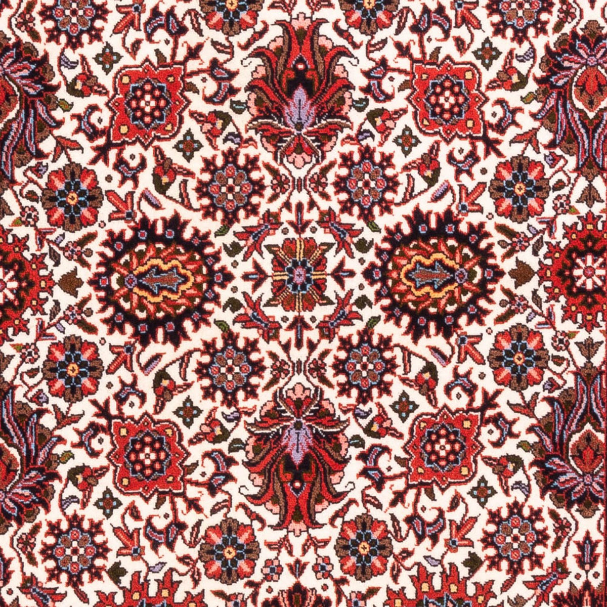 Tapis de couloir Tapis persan - Bidjar - 190 x 106 cm - crème