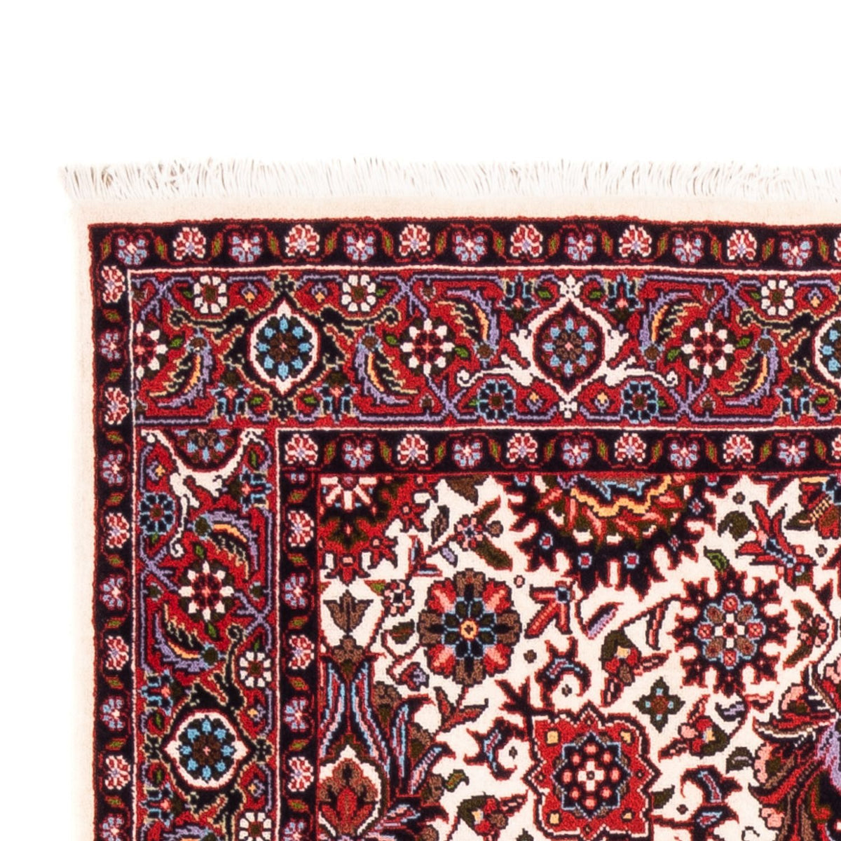 Tapis de couloir Tapis persan - Bidjar - 190 x 106 cm - crème