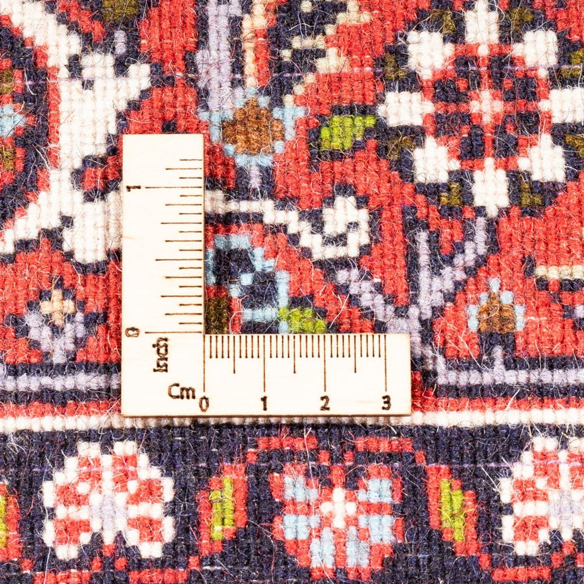 Tapis de couloir Tapis persan - Bidjar - 190 x 106 cm - crème