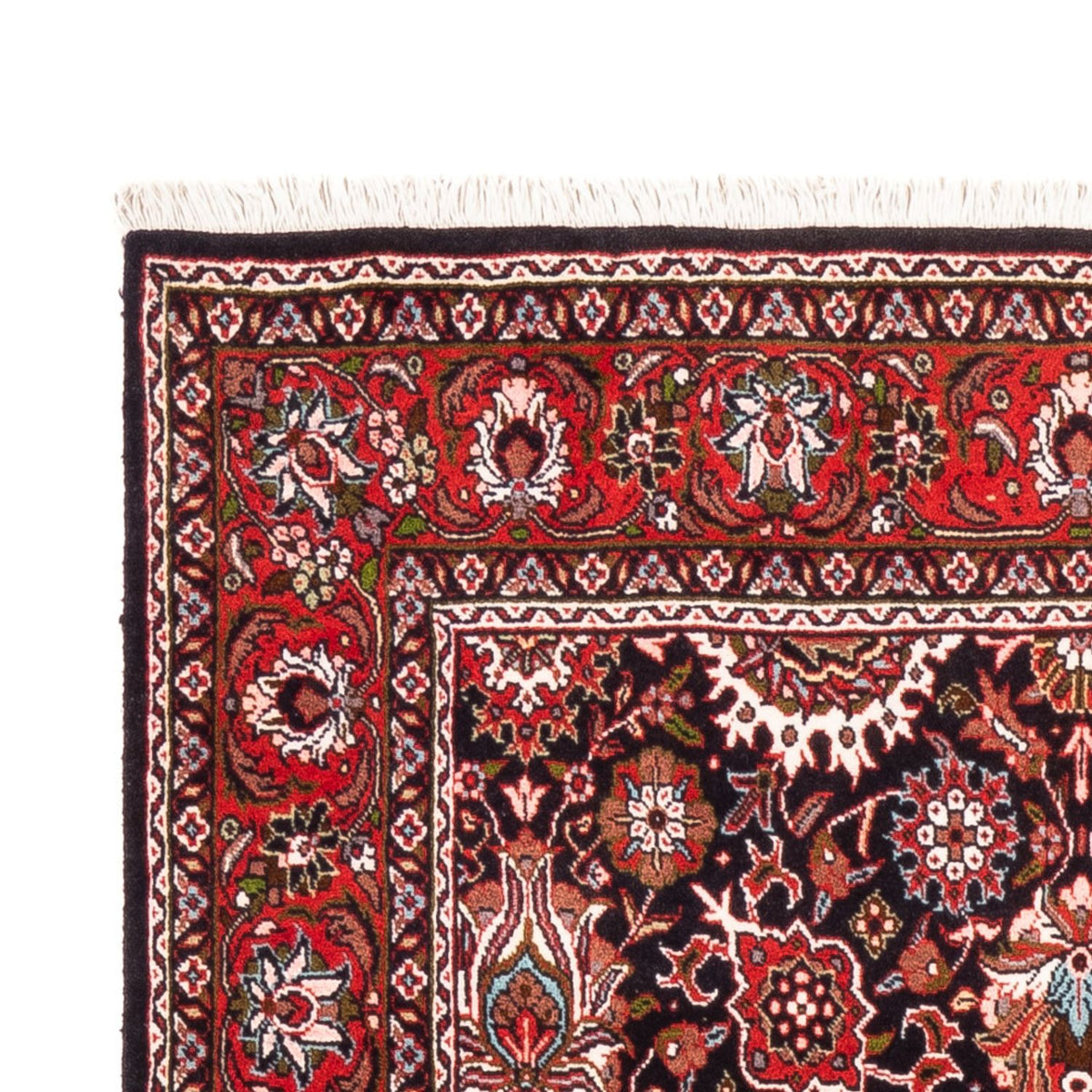 Tapis persan - Bidjar - 175 x 110 cm - bleu foncé