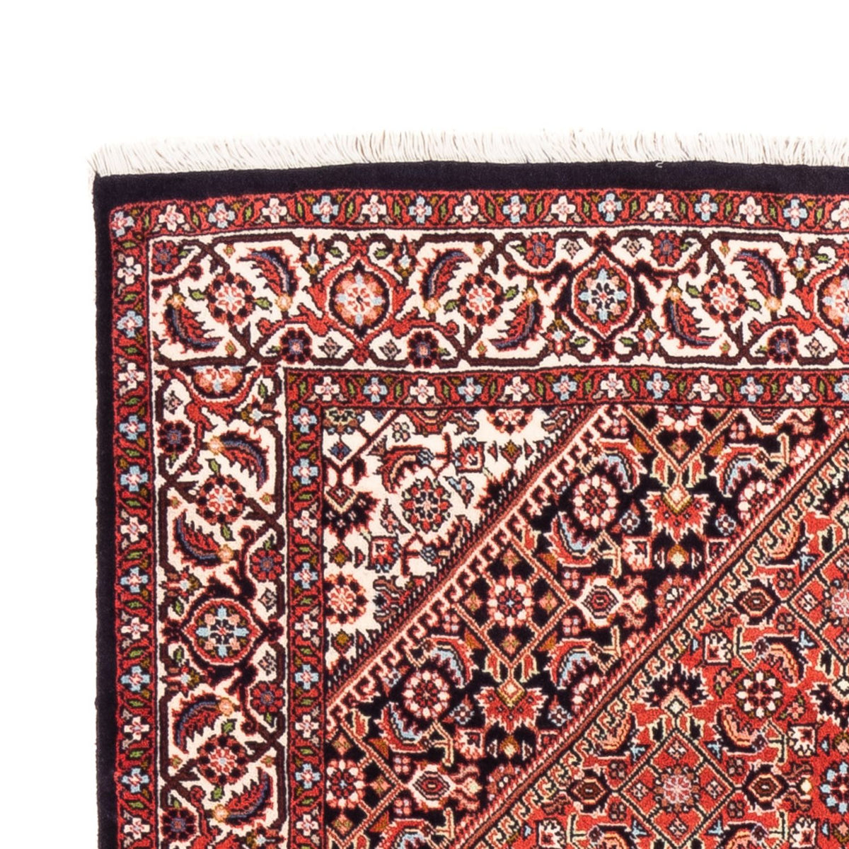 Tapis persan - Bidjar - 166 x 110 cm - rouge