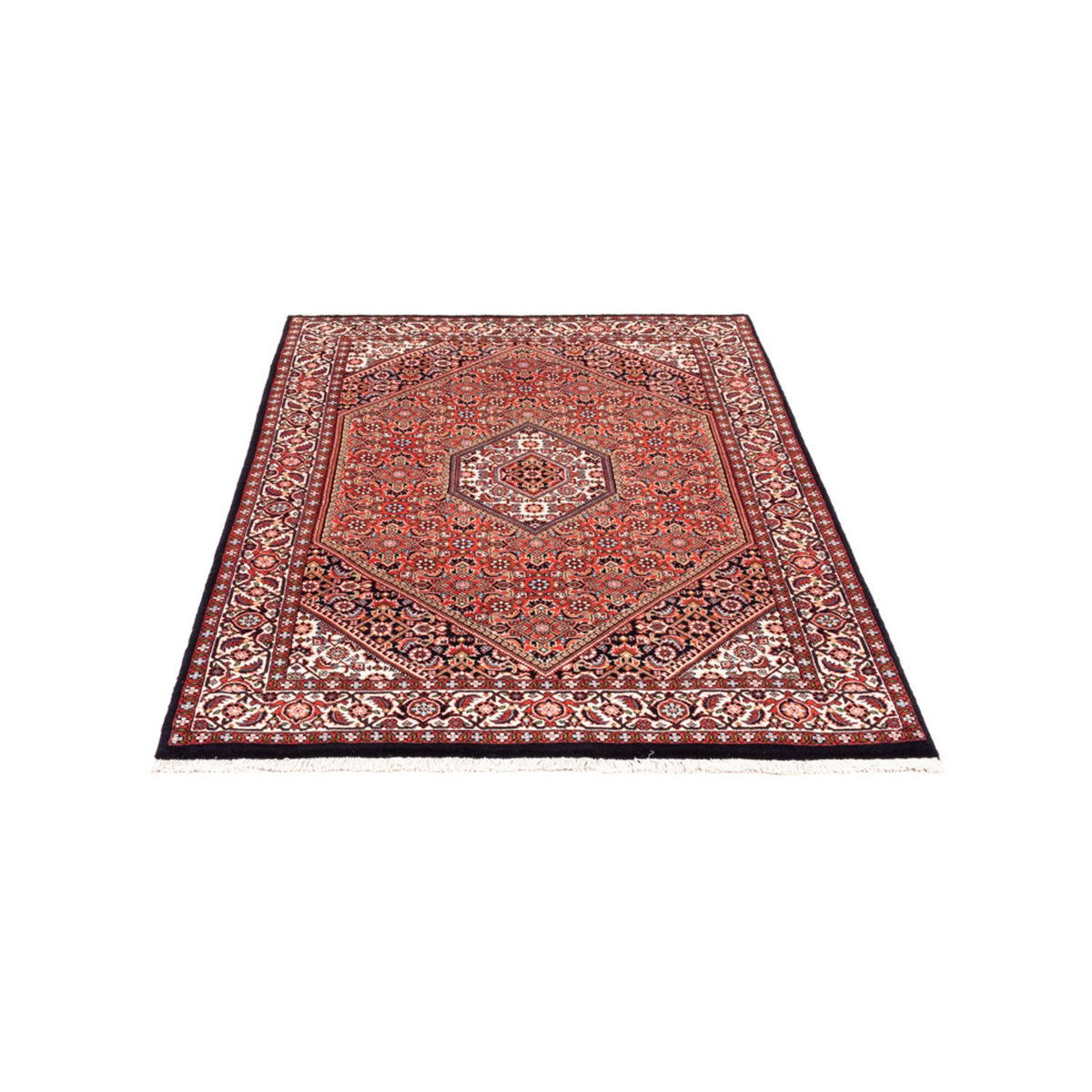 Tapis persan - Bidjar - 166 x 110 cm - rouge
