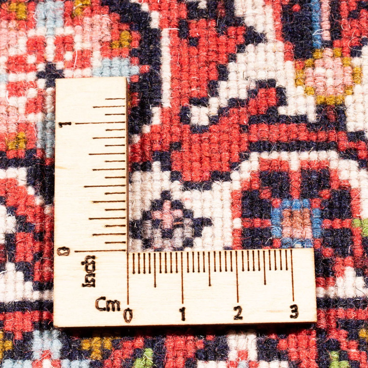 Tapis persan - Bidjar - 166 x 110 cm - rouge