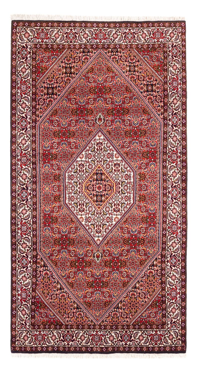 Tapis de couloir Tapis persan - Bidjar - 185 x 104 cm - rouge