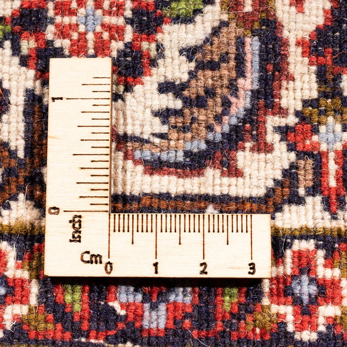 Tapis de couloir Tapis persan - Bidjar - 185 x 104 cm - rouge