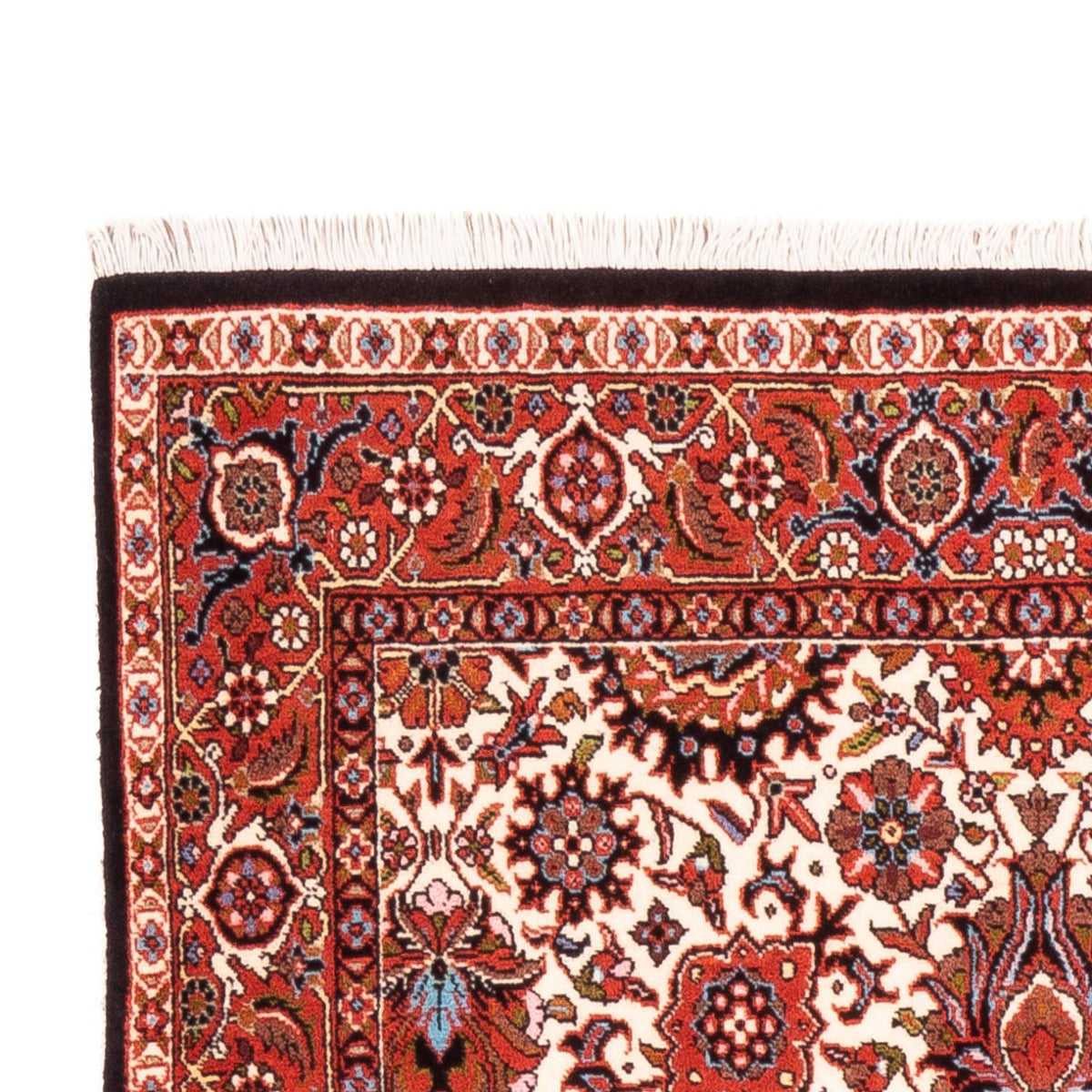 Tapis de couloir Tapis persan - Bidjar - 183 x 104 cm - crème